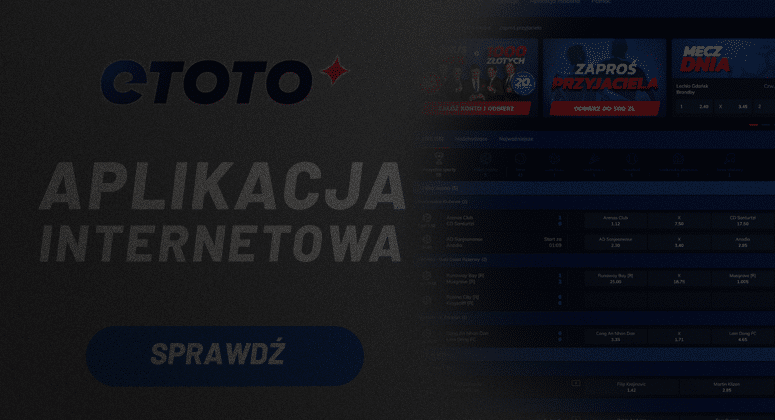 Strona internetowe legalnego polskiego bukmachera Etoto